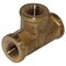 Homeplus+ ATC 3/8 in. FPT X 3/8 in. D FPT Brass Tee 6JC120910711032 - alternate 1